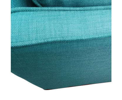 NAILAH 2 SEATER FABRIC  SOFA - TEAL