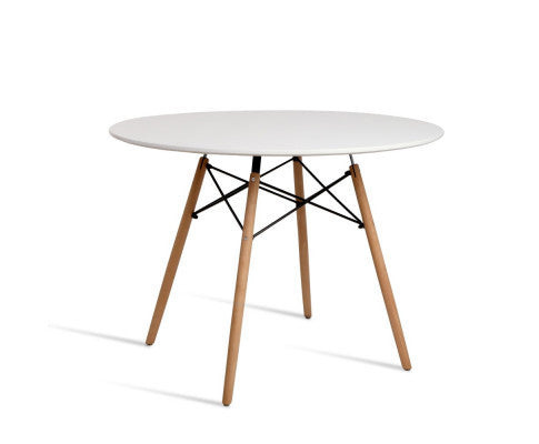 POLARIS ROUND DINING TABLE  1000(DIA) - WHITE