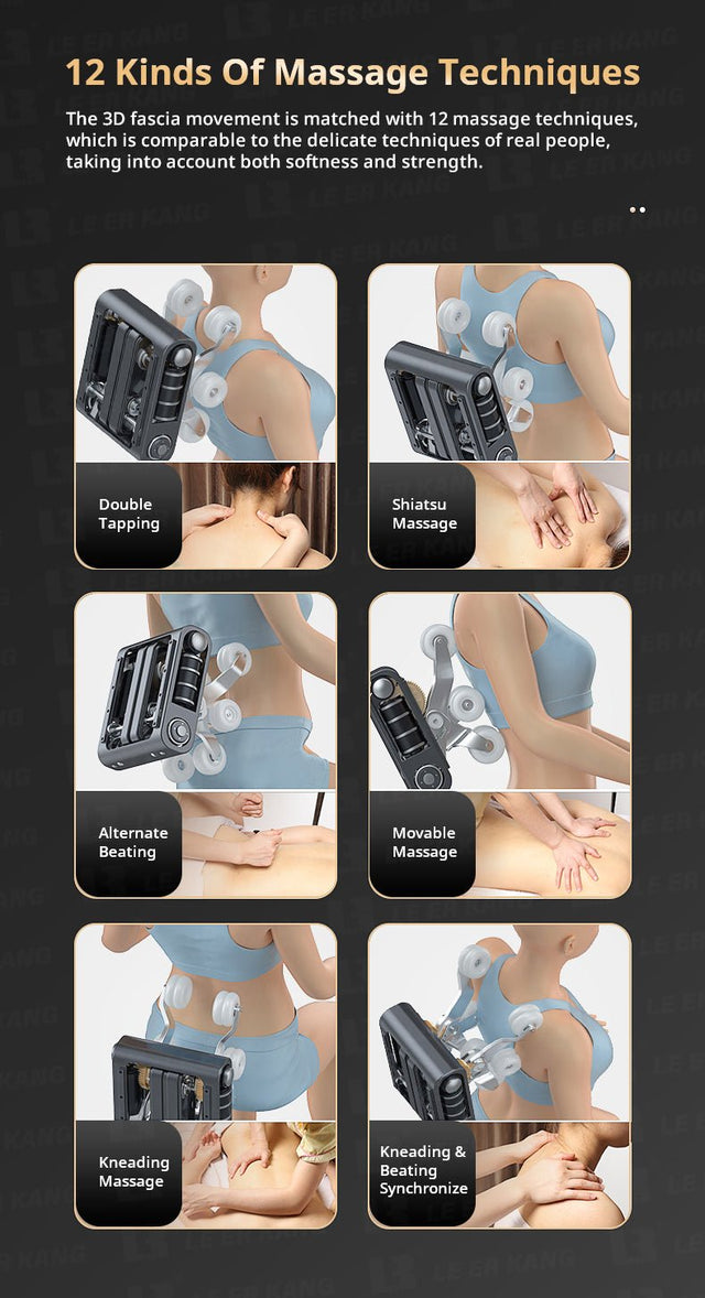 DEANA REVOLUTIONARY RELAXATION MASSAGE CHAIR - BLACK WITH GOLD OR GREY