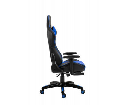 NIXON RECLINER OFFICE COMPUTER CHAIR - BLACK & BLUE