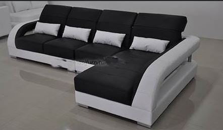 DANLILY (G8016C) CHAISE LOUNGE - CHOICE OF LEATHER AND ASSORTED COLOURS AVAILABLE