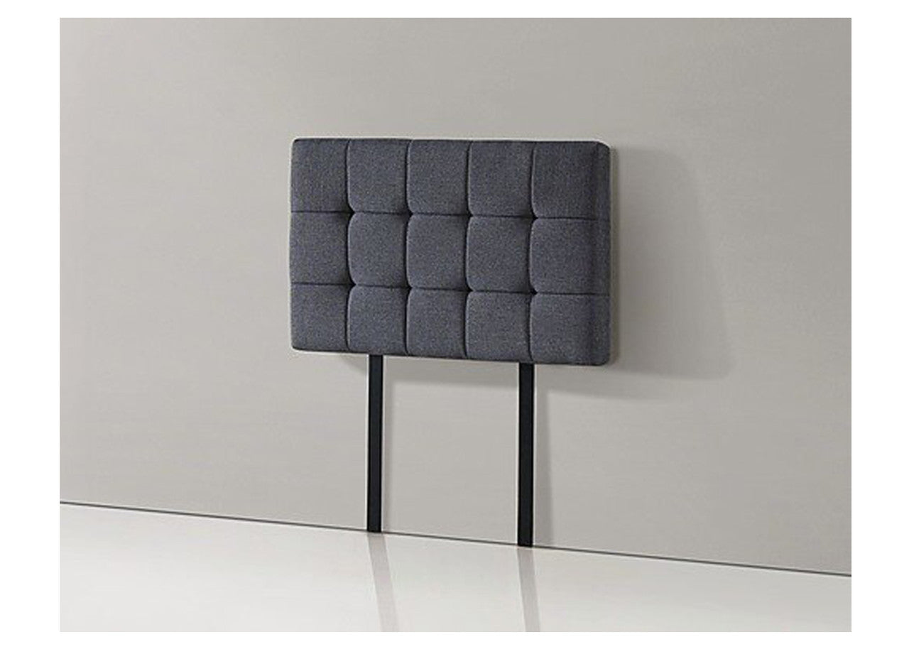SINGLE RUFUS HEADBOARD BEDHEAD - GREY