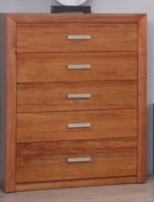 Mandani Tallboy Chest With 5 Drawers - (MODEL-23-5-12-12-9-14-20-15-14) - As Pictured