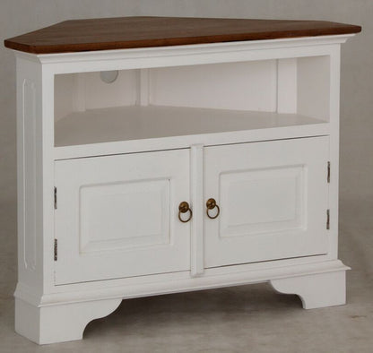 TASMANIA (AUSSIE MADE) 2 DOOR CORNER TV STAND - 700(H) x 900(W)  - ASSORTED COLOURS