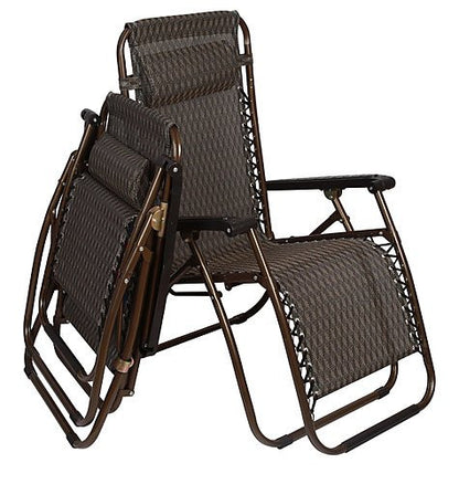 CARAVAN PATIO OUTDOOR BEACH CHAIR - (SET OF 2) - BRONZE