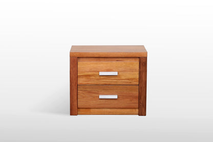 VODKA (217) QUEEN 4 PIECE TALLBOY BEDROOM SUITE WITH UNDERBED STORAGE DRAWERS - NATURAL