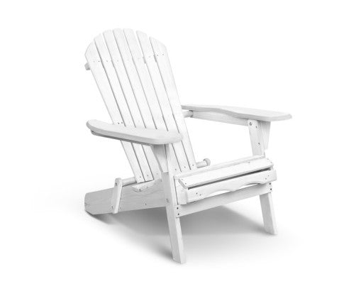 Orbits Foldable Outdoor Chair - White