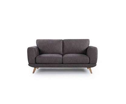 ALASKA 2  SEATER FABRIC  LOUNGE - BROWN