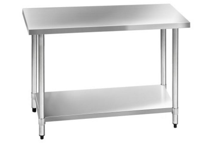 JASMIN 304 STAINLESS STEEL KITCHEN WORK BENCH TABLE