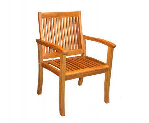 Panda Hardwood Outdoor Armchair - Color As Pictured