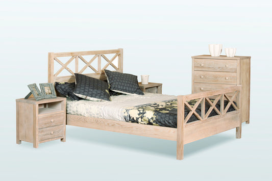 King Single Seaside (AUSSIE MADE) Bed - Assorted Colours