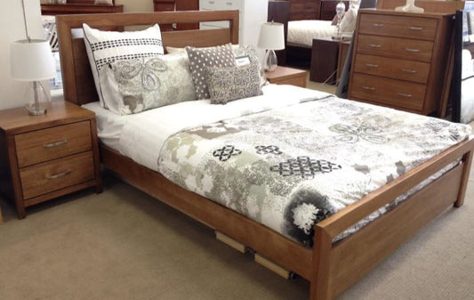 TAMILA  KING 4 PIECE TALLBOY  BEDROOM SUITE - (MODEL:19-20-1-18-11)