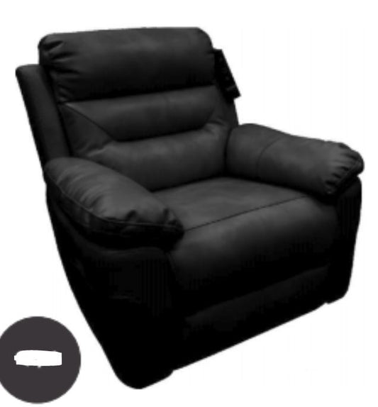 Brandi Single Seater Recliner Chair - Black