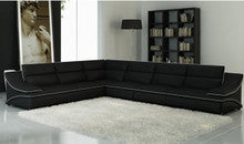 OKAZI CORNER  LOUNGE SUITE (MODEL- A1160 ) - CHOICE OF LEATHER AND ASSORTED COLOURS AVAILABLE