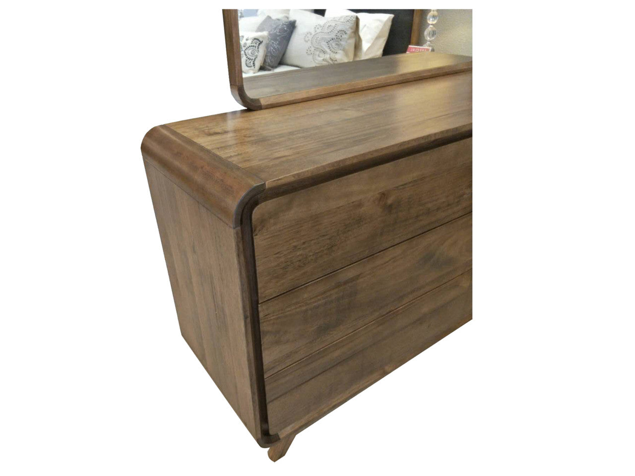 ALBERDINE QUEEN  5 PIECE (DRESSER)  BEDROOM SUITE -(MODEL-1-12-5-24-1-14-4-18-1) - NATURAL