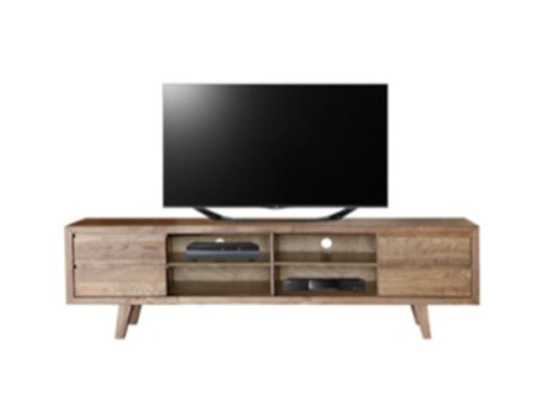 OHKLAHOMA TIMBER LOWLINE TV UNIT - 650(H) X 2200(W) -  AS PICTURED