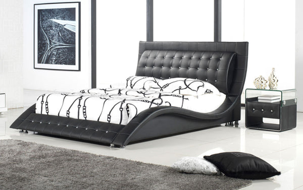 QUEEN DOLCHI / LEXI (2780#) LEATHERETTE BED - ASSORTED COLOURS