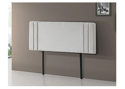 DOUBLE ALGENIB LINEN FABRIC HEADBOARD BEDHEAD - BEIGE