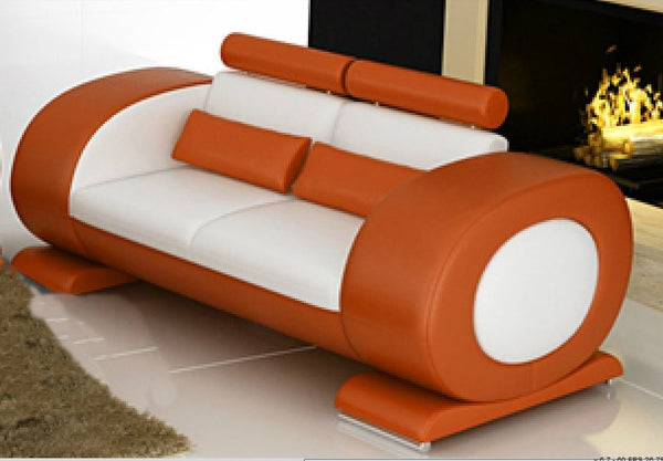 CAEIN  (R7004D)   2 SEATER SOFA - CHOICE OF LEATHER AND ASSORTED COLOURS AVAILABLE