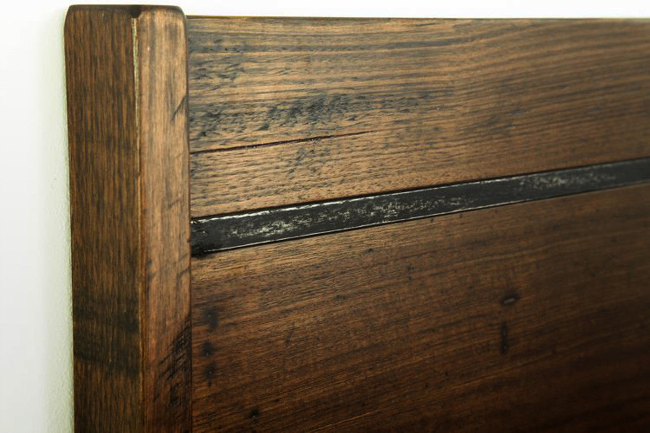 NEW YORK (289) QUEEN 3 PIECE BEDSIDE BEDROOM SUITE - RUSTIC ASH