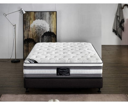 KING PREMIUM EURO TOP POCKET SPRING MATTRESS - MEDIUM FIRM