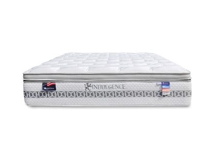 SINGLE POSTURE INDULGENCE EURO TOP MATTRESS WITH AERO GEL MEMOMRY FOAM - MEDIUM