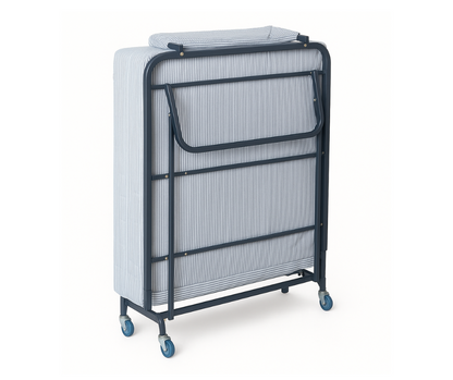 SINGLE FREDDY FOLDING BED INCLUDING 100MM HIGH DENSITY MATTRESS (MODEL-LZ-B105)