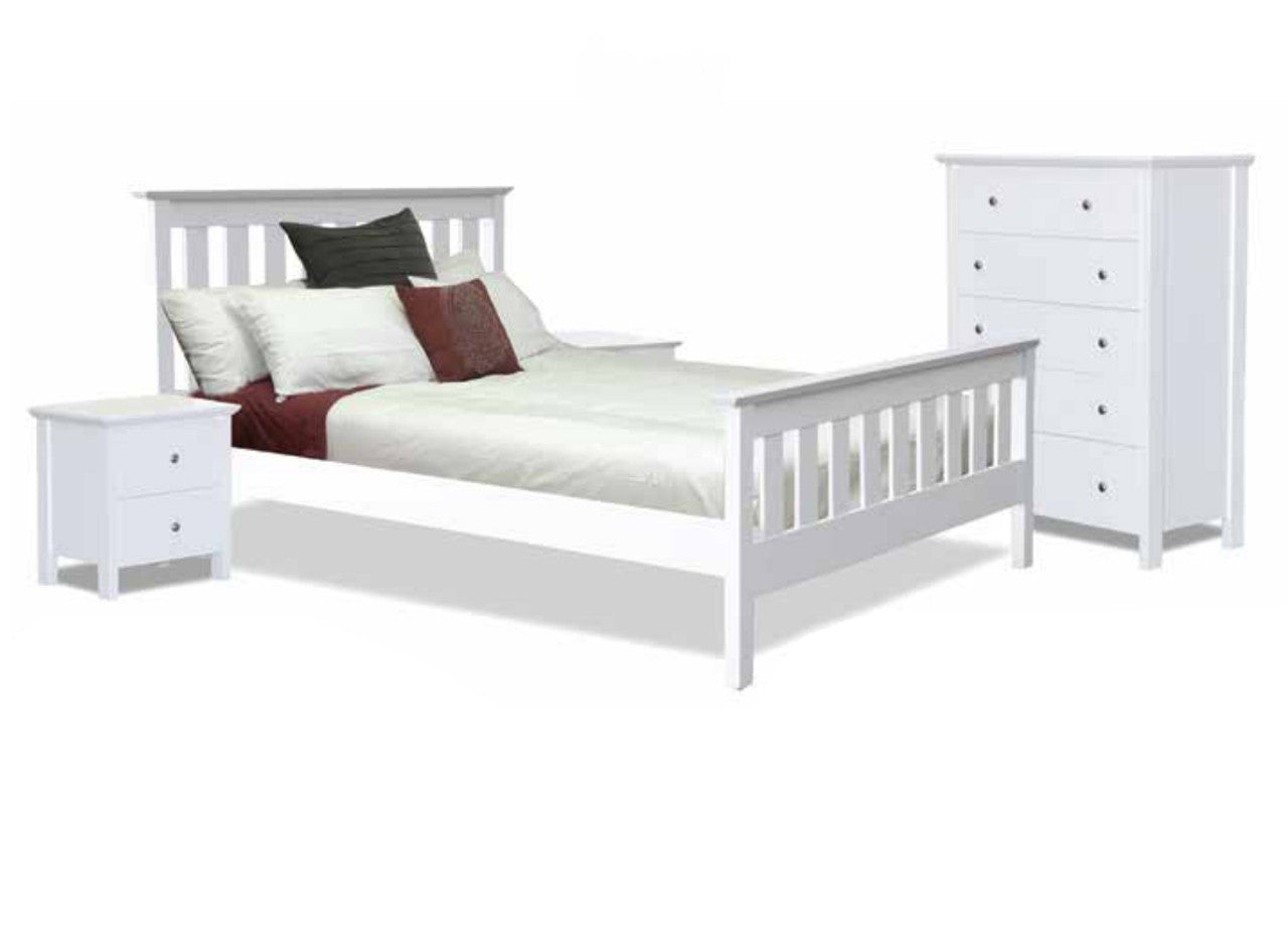 Double Nicky Bed - White (1978)