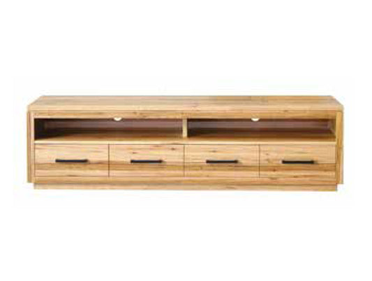 Melrille TV Entertainment Unit - 535(H) X 1900(W) X 450(D) - Wormy Chestnut