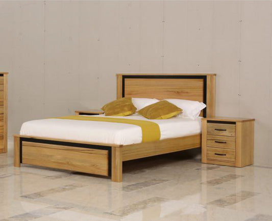 Gardner King 3 Piece (BEDSIDE) Bedroom Suite - As Pictured