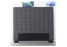 CILANTRO KING  FABRIC HEADBOARD - CHARCOAL