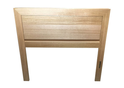 CLAREMONT SINGLE BEDHEAD - TASSIE OAK - CHOICE OF COLOURS