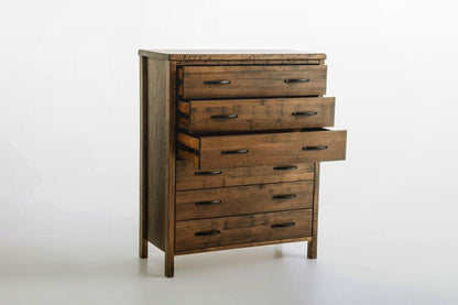 NEW YORK (289) TALLBOY - 1260(H) X 1010(W) -RUSTIC ASH