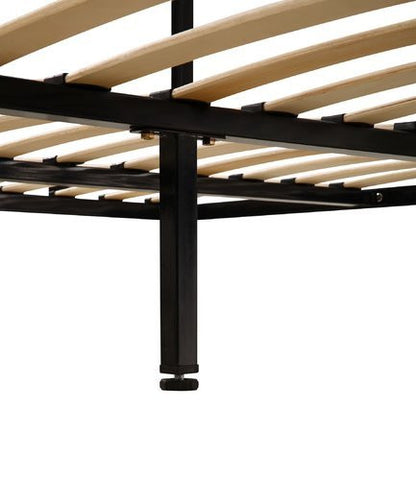 DOUBLE  ADEN  4 POSTER METAL BED ( 817853) -   BLACK