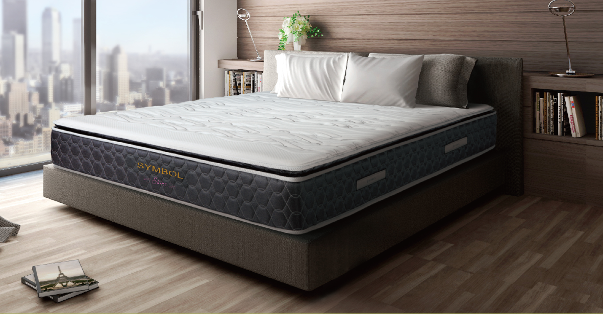 Queen Shine Linen (10”/240MM) Ensemble Base Only - Dark Grey