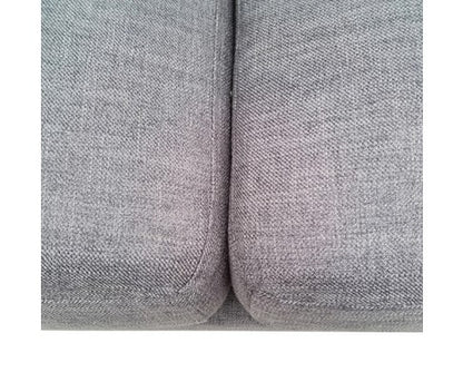 ALASKA 2  SEATER FABRIC  LOUNGE - BROWN