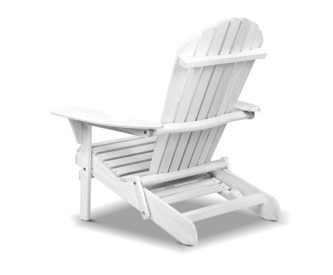 ORBITS  FOLDABLE OUTDOOR CHAIR - WHITE