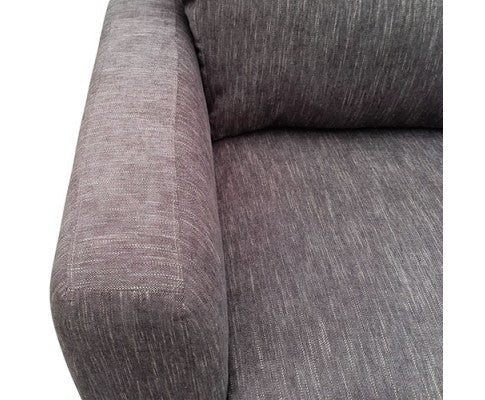 ALASKA 2  SEATER FABRIC  LOUNGE - BROWN