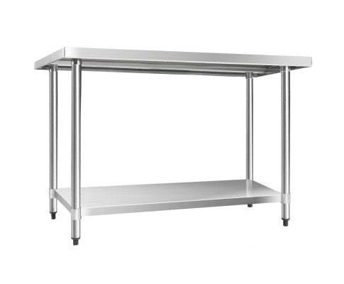 JASMIN 304 STAINLESS STEEL KITCHEN WORK BENCH TABLE