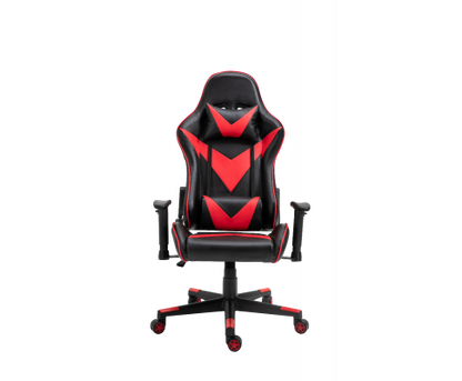 AGNELLE RECLINING OFFICE COMPUTER GAMING CHAIR - BLACK & RED