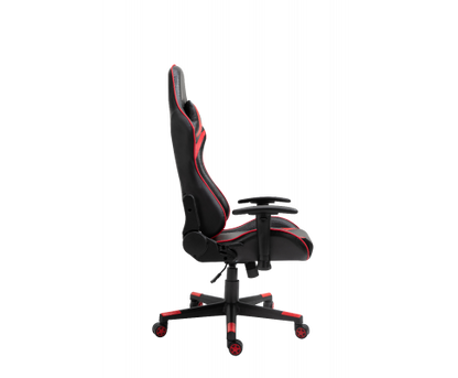 AGNELLE RECLINING OFFICE COMPUTER GAMING CHAIR - BLACK & RED