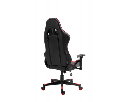 AGNELLE RECLINING OFFICE COMPUTER GAMING CHAIR - BLACK & RED