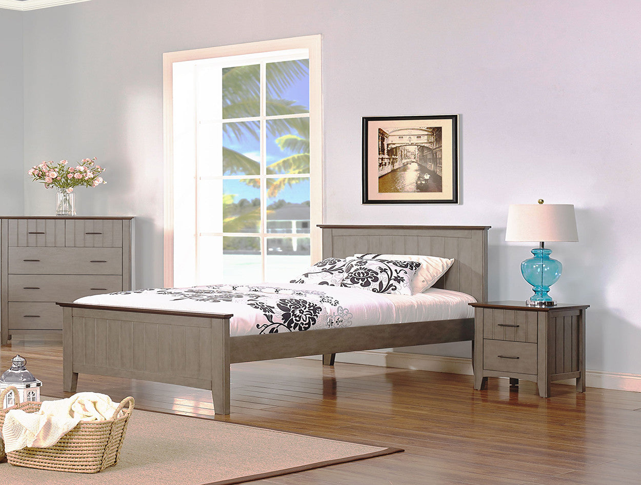 Bonavich (5204) Double Or Queen 3 Piece (BEDSIDE) Bedroom Suite - As Pictured