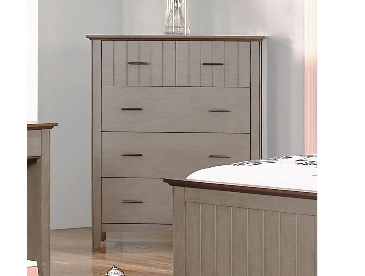 BONAVICH (5204) KING 4 PIECE (TALLBOY) BEDROOM SUITE - AS PICTURED