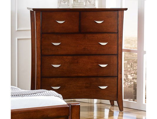 Liserli (5209) 5 Drawer Tallboy - As Pictured