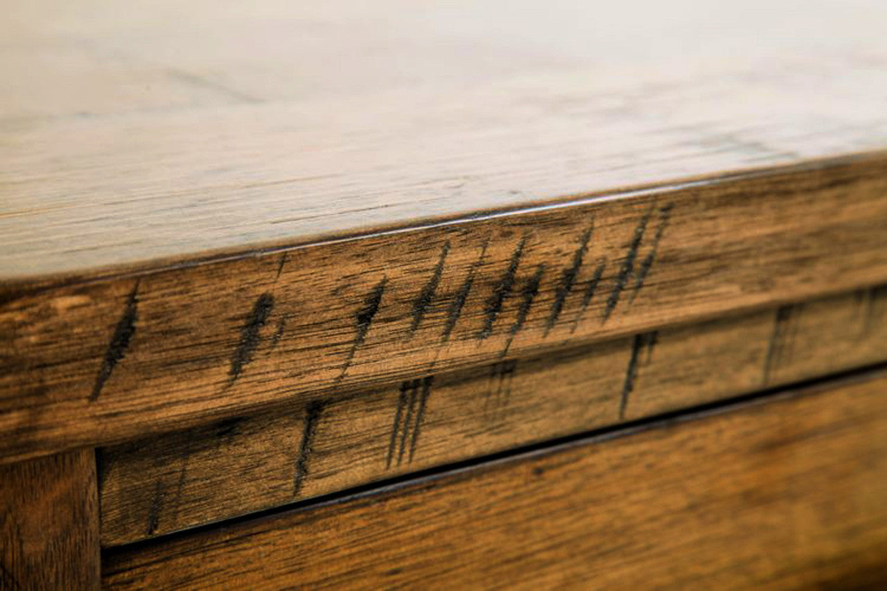 NEW YORK (289) BEDSIDE - RUSTIC ASH