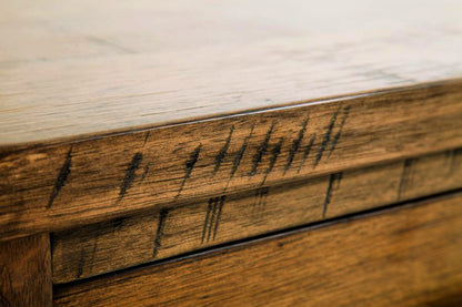 NEW YORK (289) BEDSIDE - RUSTIC ASH