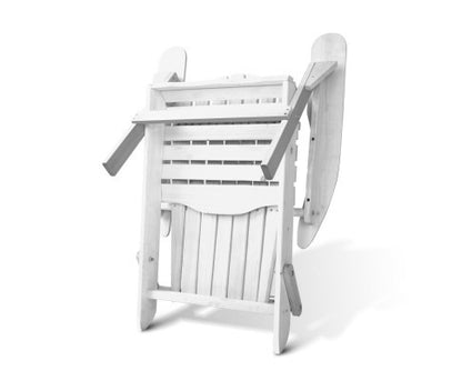 ORBITS  FOLDABLE OUTDOOR CHAIR - WHITE
