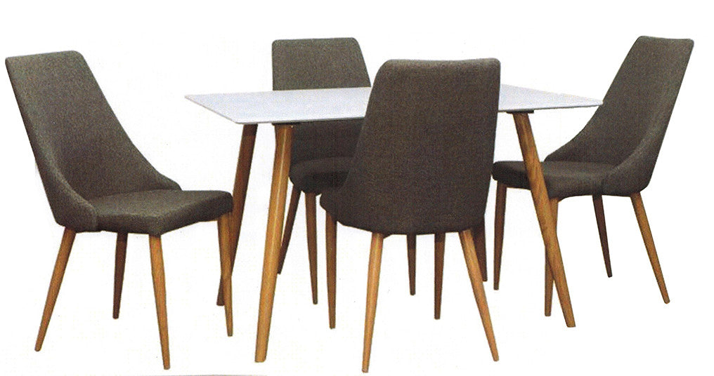 Retro Dining Table 1200(L) X 800(W) - Matte White