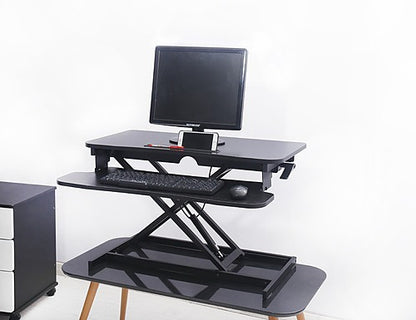 BRANDO ADJUSTABLE STANDING DESK ONLY - BLACK